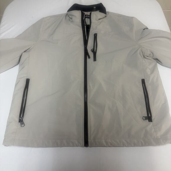 Calvin Klein Women's Ivory Zip Up Winter Jacket Size XL Sherpa Lined - Picture 3 of 16